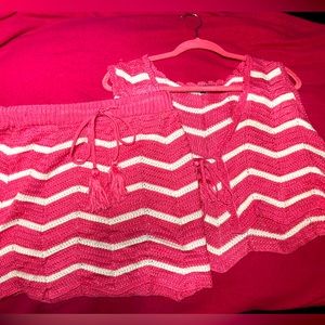 Two Piece Tank and shirt